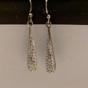 Sparkly dangle earrings